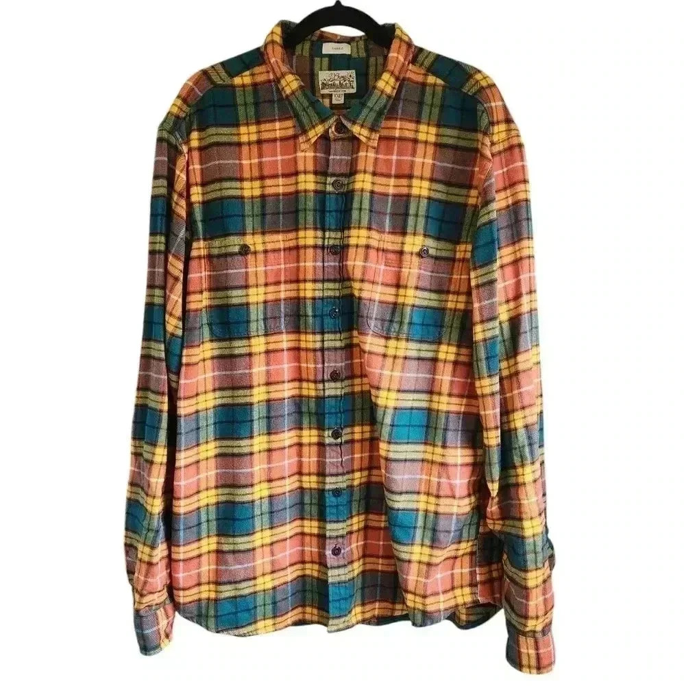 J. Crew Multicolor Plaid Casual Button Down Shirt